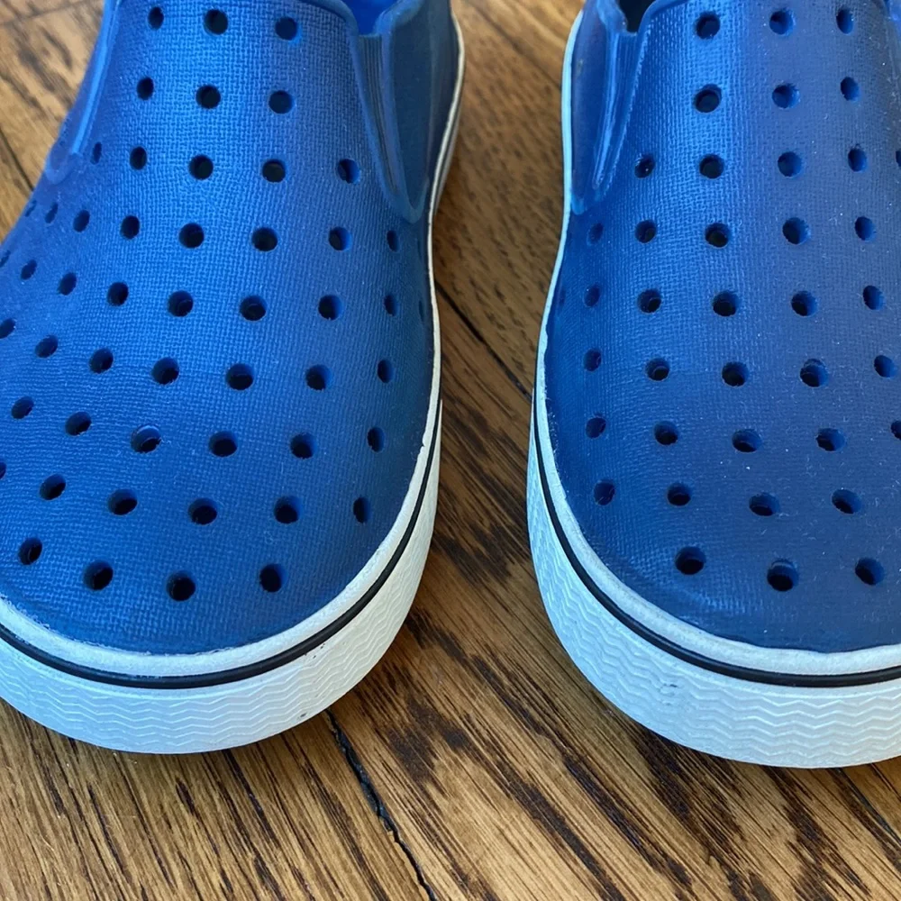 Native Shoes Kids Blue Slip-On Water Shoes